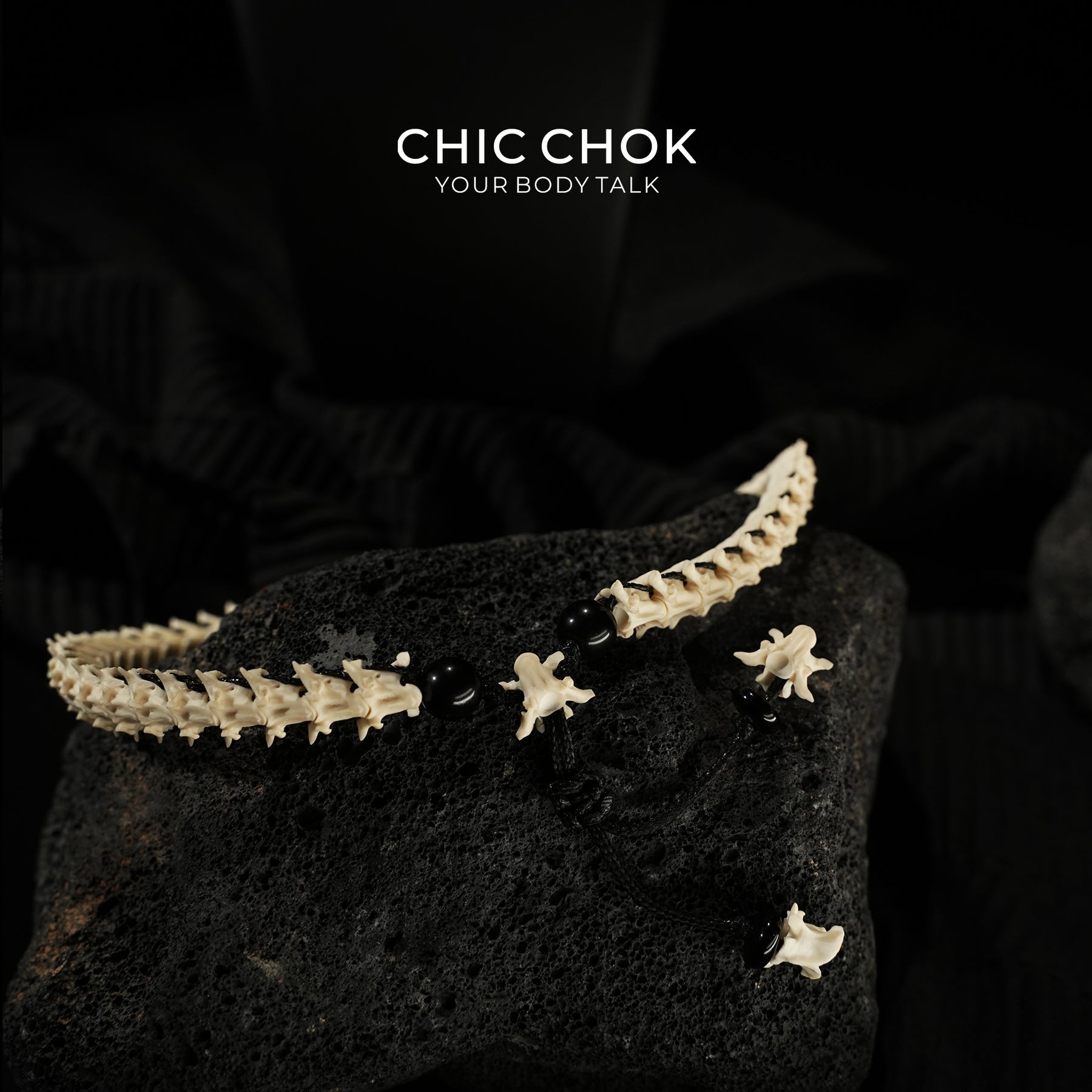 Snake Bone Bracelet Short