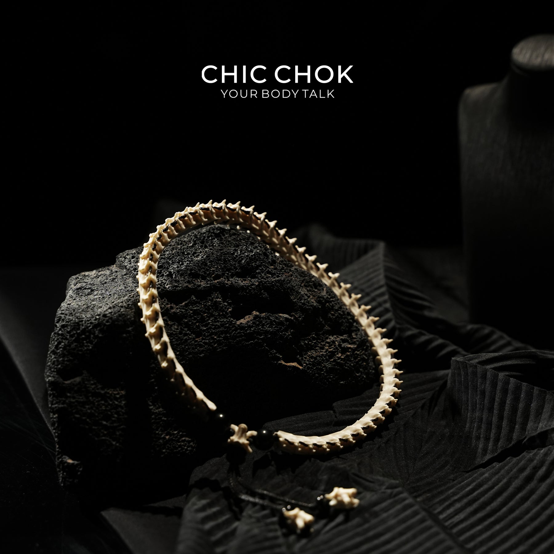 Snake Bone Bracelet Short