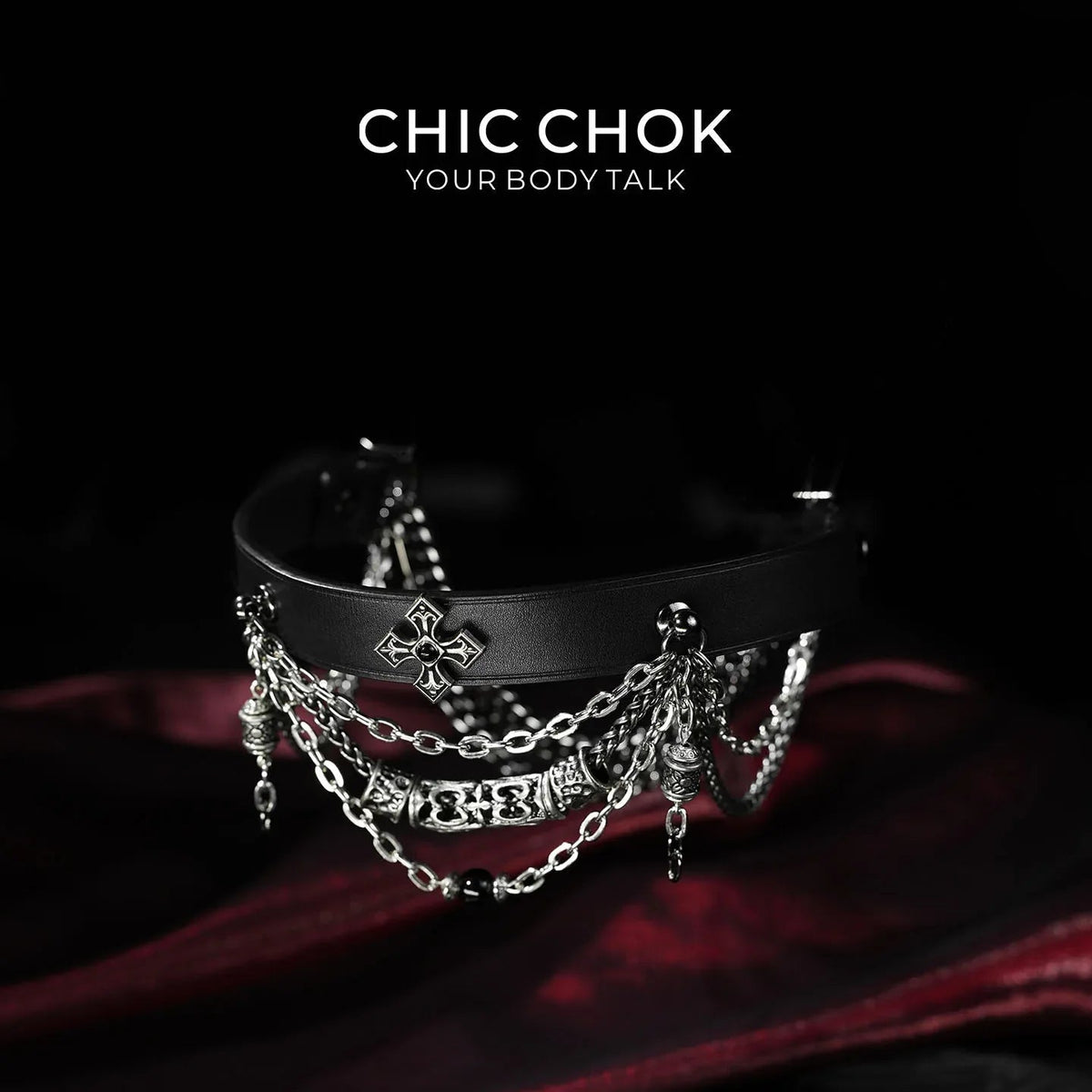 Fogbound Castle - CHICCHOK - Breathless, Choker, Necklace