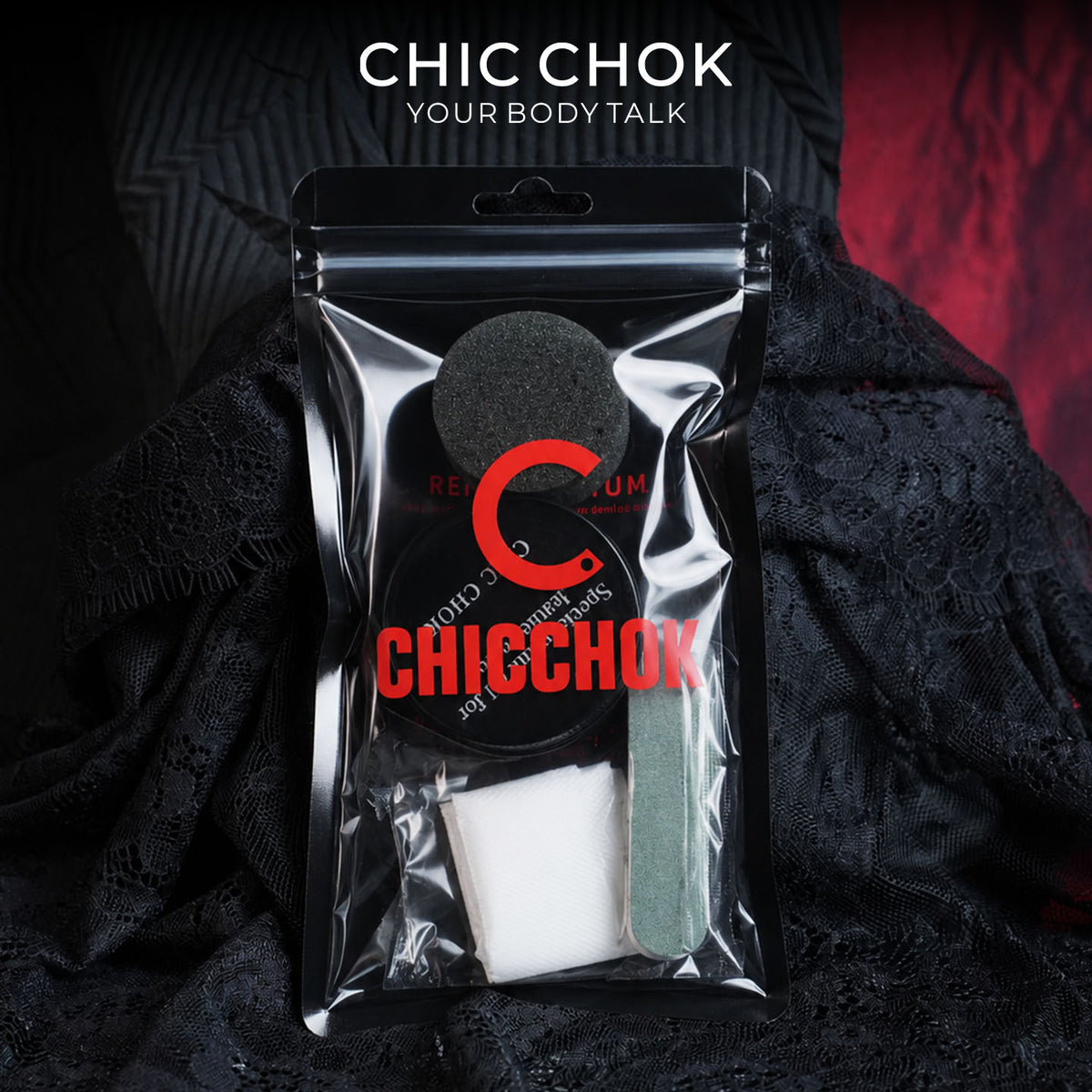 CHICCHOK Premium Mink Oil Leather Care Kit | All-in-One Professional Cleaning & Polishing Set for Gothic Body Jewelry