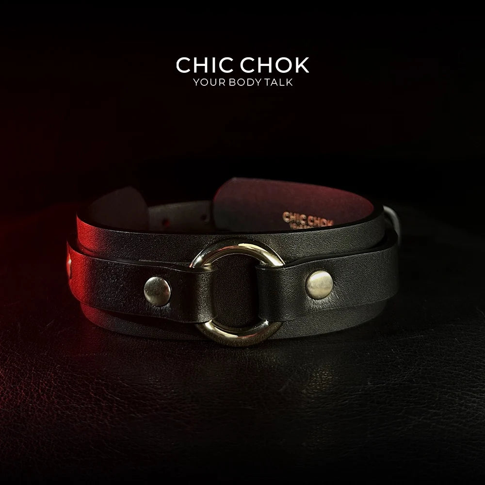 chicchok Ares men's leather armbands, high-end handmade fashion accessories, premium design for stylish and sophisticated looks