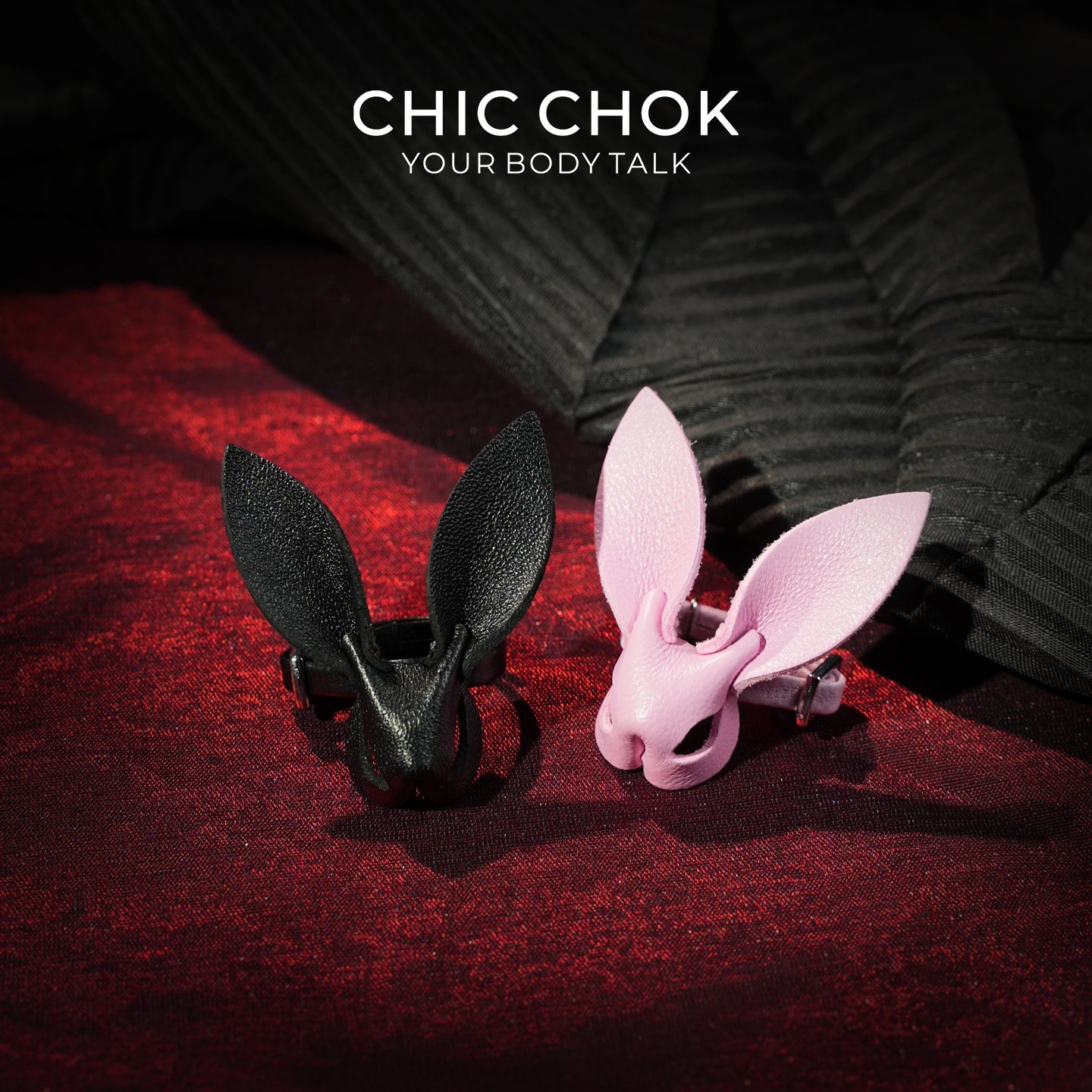 Cute Bunny Ring | First-Layer Leather Animal Ring | Kawaii Goth Accessory by CHICCHOK - Accessories