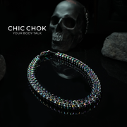 CHICCHOK Choker Hueso de Dragón - Color deslumbrante