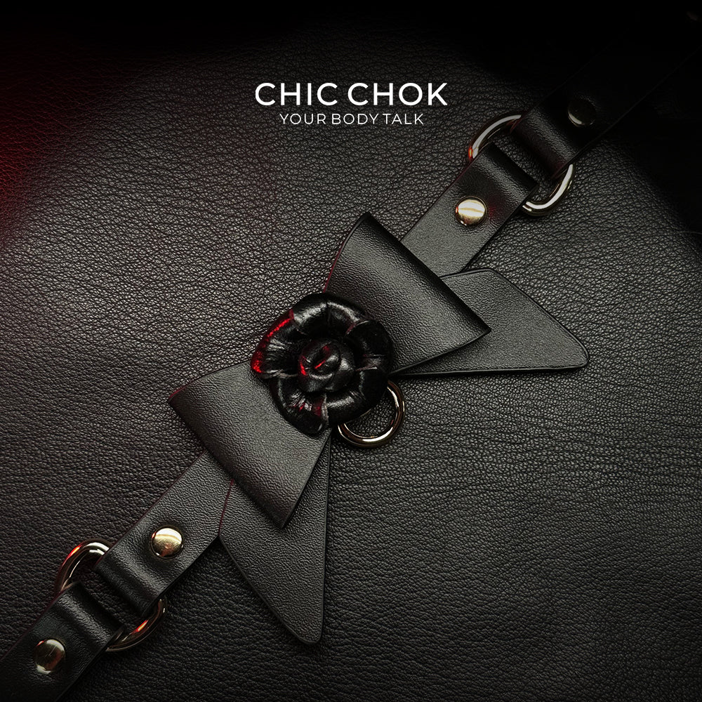 Every detail of the CHIC CHOK Rose Bow Tie Choker is meticulously designed and handcrafted with artistry. The bow’s fluid lines and the rose’s delicate textures capture the essence of femininity and elegance.