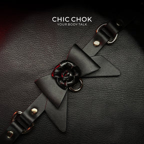 Every detail of the CHIC CHOK Rose Bow Tie Choker is meticulously designed and handcrafted with artistry. The bow’s fluid lines and the rose’s delicate textures capture the essence of femininity and elegance.