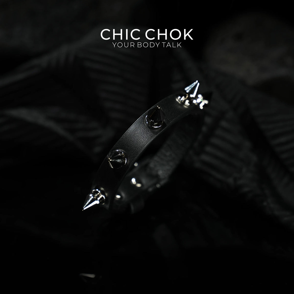 [CHICCHOK] Spiked Fury Bracelet – Bold Punk Energy in Every Detail