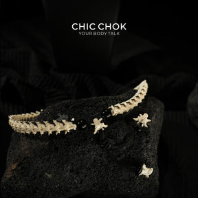 Snake Bone Bracelet Short