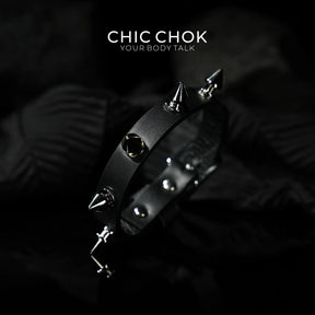 [CHICCHOK] Spiked Fury Bracelet – Bold Punk Energy in Every Detail