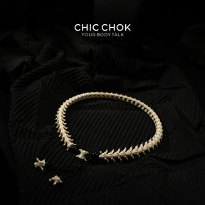 Snake Bone Bracelet Short