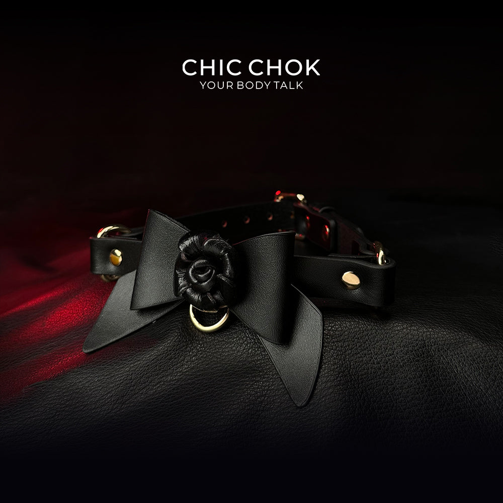 Every detail of the CHIC CHOK Rose Bow Tie Choker is meticulously designed and handcrafted with artistry. The bow’s fluid lines and the rose’s delicate textures capture the essence of femininity and elegance.