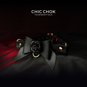 Every detail of the CHIC CHOK Rose Bow Tie Choker is meticulously designed and handcrafted with artistry. The bow’s fluid lines and the rose’s delicate textures capture the essence of femininity and elegance.