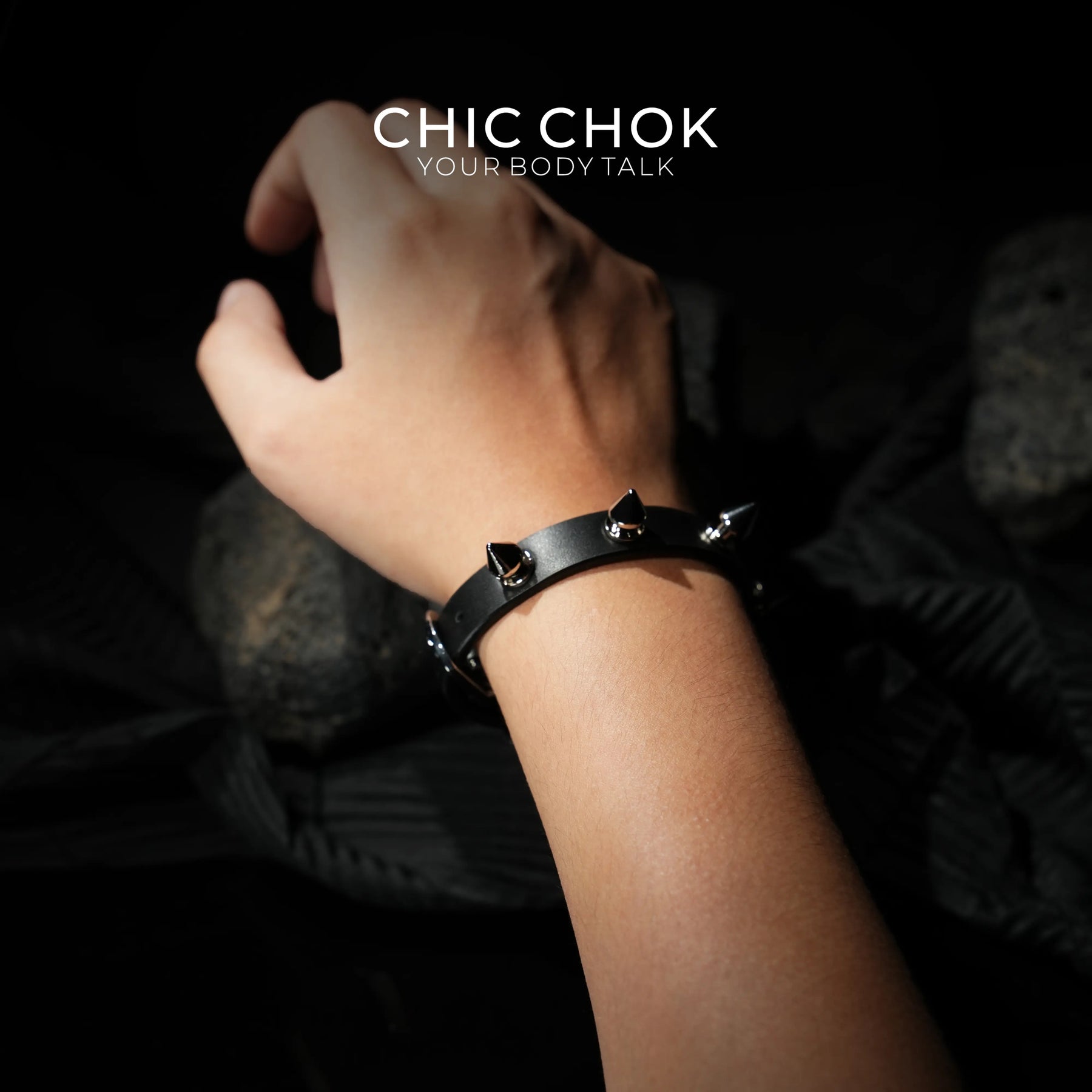 [CHICCHOK] Spiked Fury Bracelet – Bold Punk Energy in Every Detail