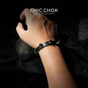 [CHICCHOK] Spiked Fury Bracelet – Bold Punk Energy in Every Detail