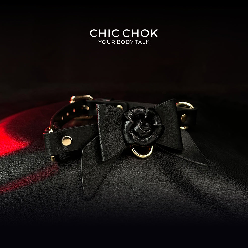 Every detail of the CHIC CHOK Rose Bow Tie Choker is meticulously designed and handcrafted with artistry. The bow’s fluid lines and the rose’s delicate textures capture the essence of femininity and elegance.