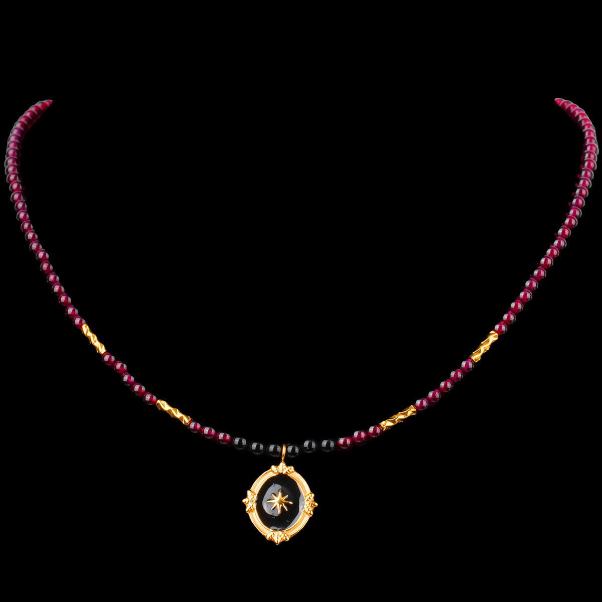 CHICCHOK Bohemian Enamel Ocean Beaded Necklace & Bracelet Set | Asymmetric Star Moon Pendant | Summer Beach Resort Y2K Jewelry