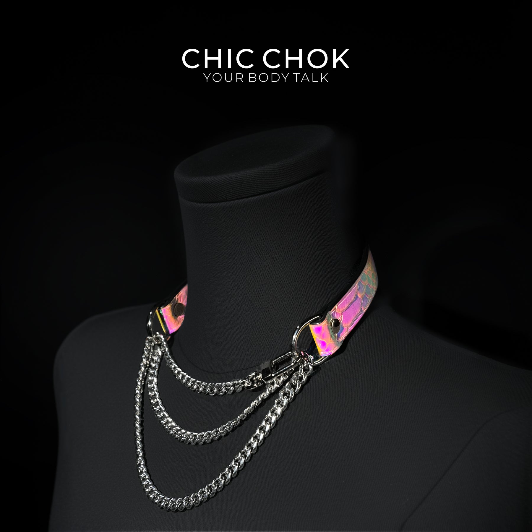 CHICCHOK [Breathless] Pulling Fashion and Fun Choker(Elegy in Scarlet)