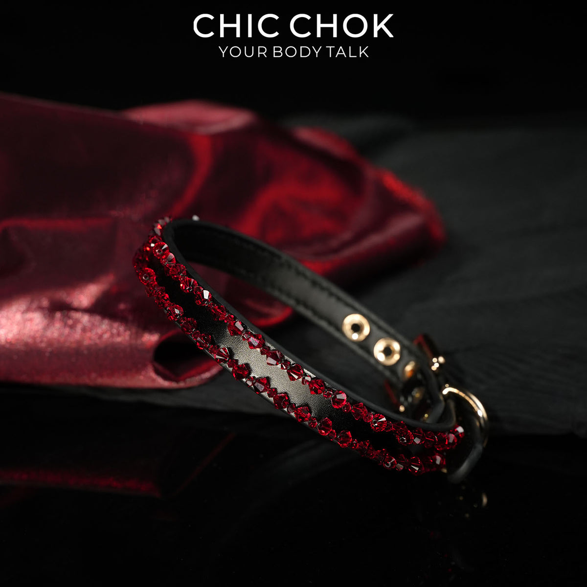 Crimson Bloodstone: Forbidden Choker