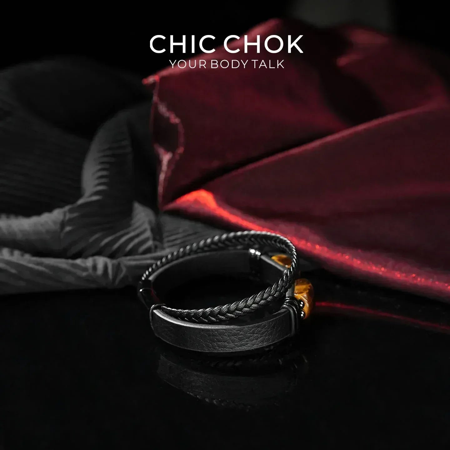 Tiger Eye Guardian - CHICCHOK - Bracelet, Crystal Bracelet