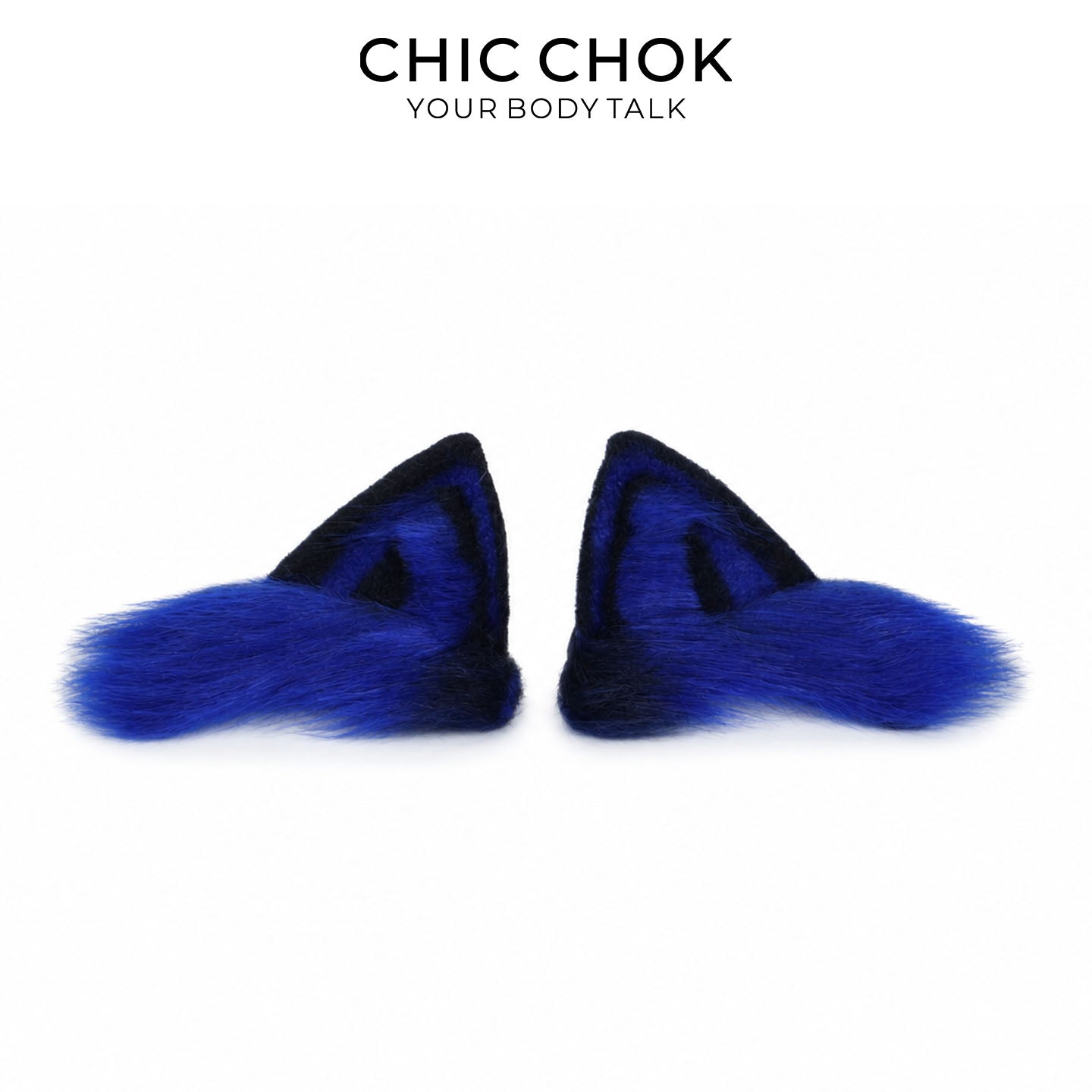 CHICCHOK Pink Haze Animatronic Neko Ears | Moving Plush Cat Ear Headband | Pastel Goth Cyber Cosplay Accessory