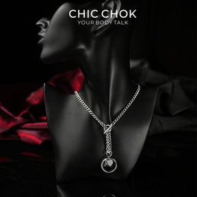 CHICCHOK Original Fingertip Shackle: Interactive Chain Ring - High-Quality Stainless Steel Darkwear Jewelry