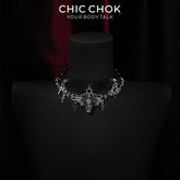 Seraphic Blaze Choker Necklace
