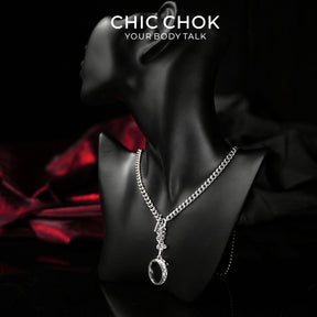 CHICCHOK Original Fingertip Shackle: Interactive Chain Ring - High-Quality Stainless Steel Darkwear Jewelry
