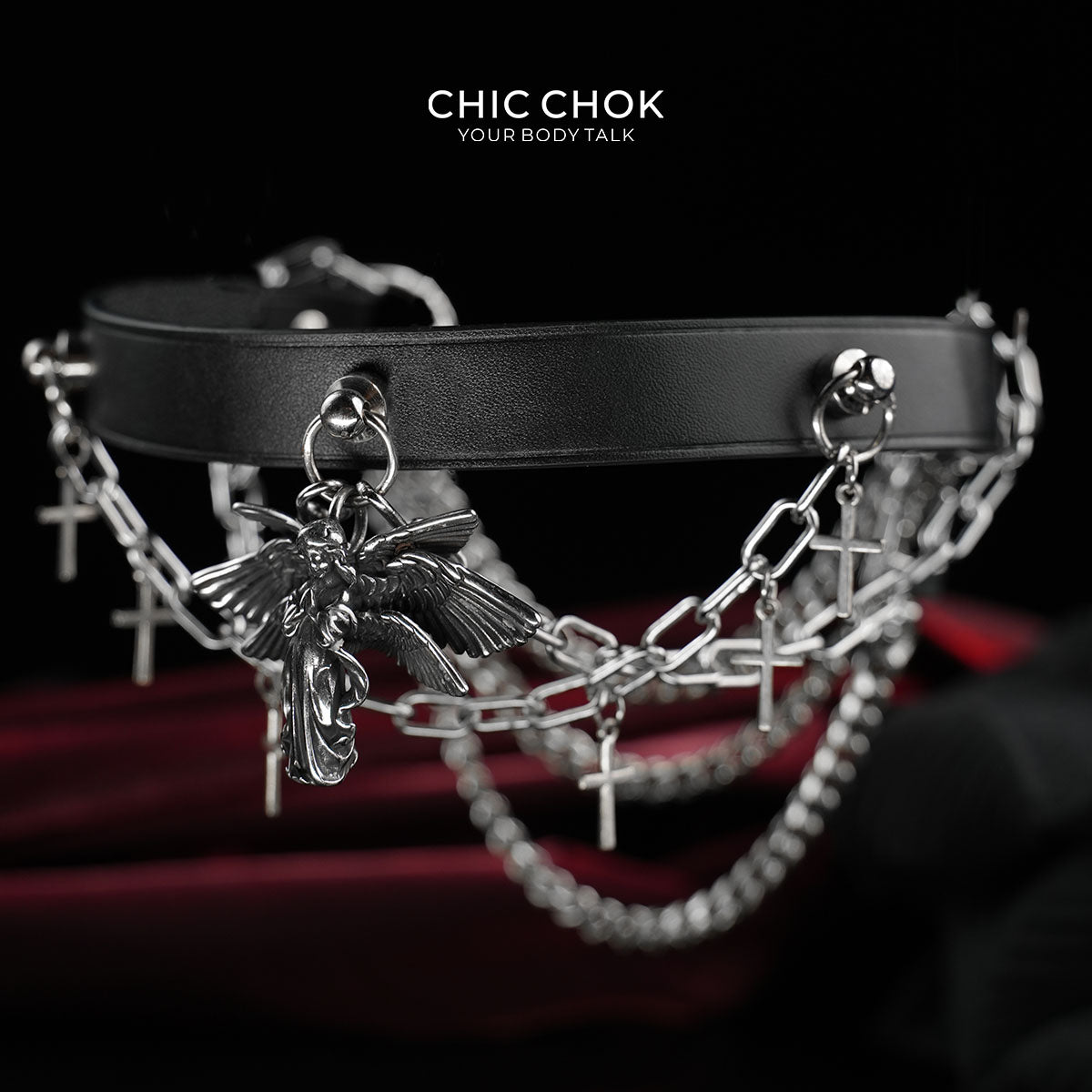 Kalung Choker Kobaran Serafik
