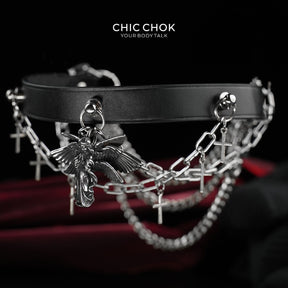 Kalung Choker Kobaran Serafik