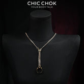 CHICCHOK Original Fingertip Shackle: Cincin Rantai Interaktif - Perhiasan Darkwear Stainless Steel Berkualitas Tinggi