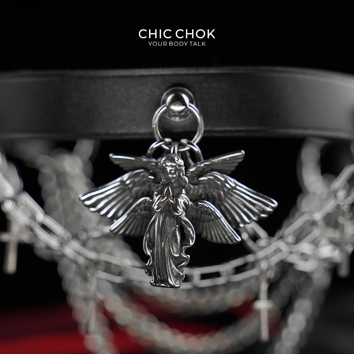 Kalung Choker Kobaran Serafik