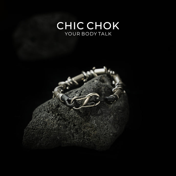 CHICCHOK [BARBED EDGE] INDUSTRIAL BRACELET