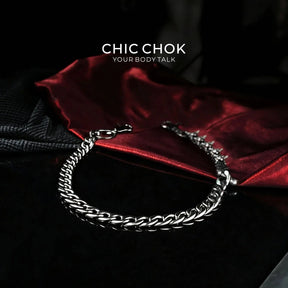 CHICCHOK [Dragon Shard] Leathersteel Pants Chain - CHICCHOK