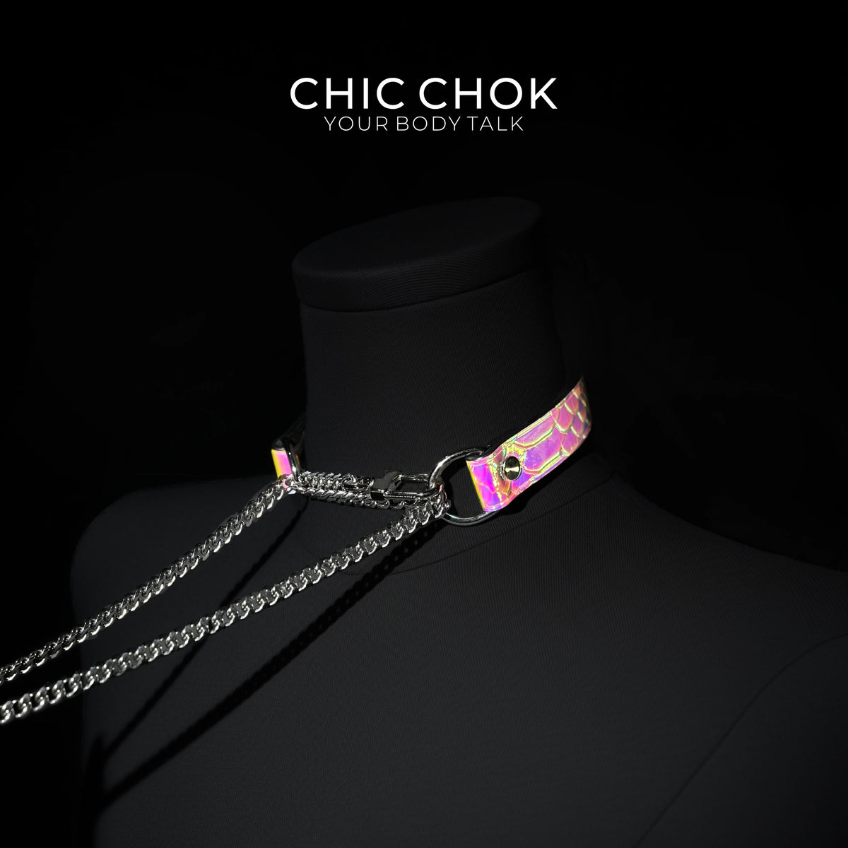 CHICCHOK [Breathless] Pulling Fashion and Fun Choker(Elegy in Scarlet)