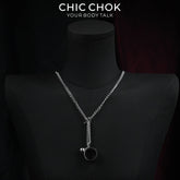 CHICCHOK Original Fingertip Shackle: Cincin Rantai Interaktif - Perhiasan Darkwear Stainless Steel Berkualitas Tinggi