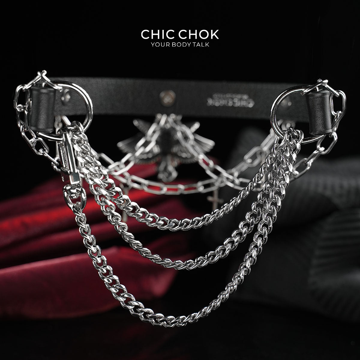 Kalung Choker Kobaran Serafik
