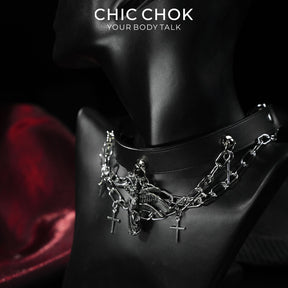 Seraphic Blaze Choker Necklace