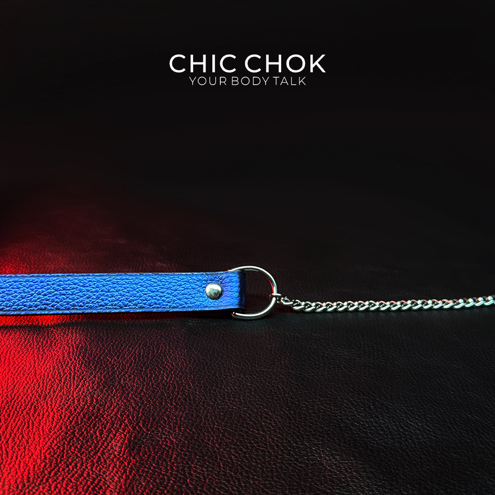 CHICCHOK [Breathless] Pulling Fashion and Fun Choker(Blue)
