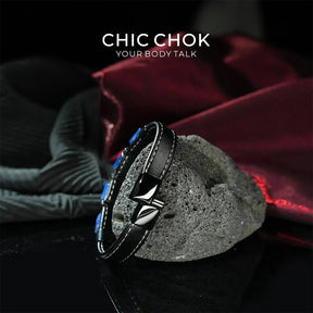 Blue Focus - CHICCHOK - Bracelet, Crystal Bracelet