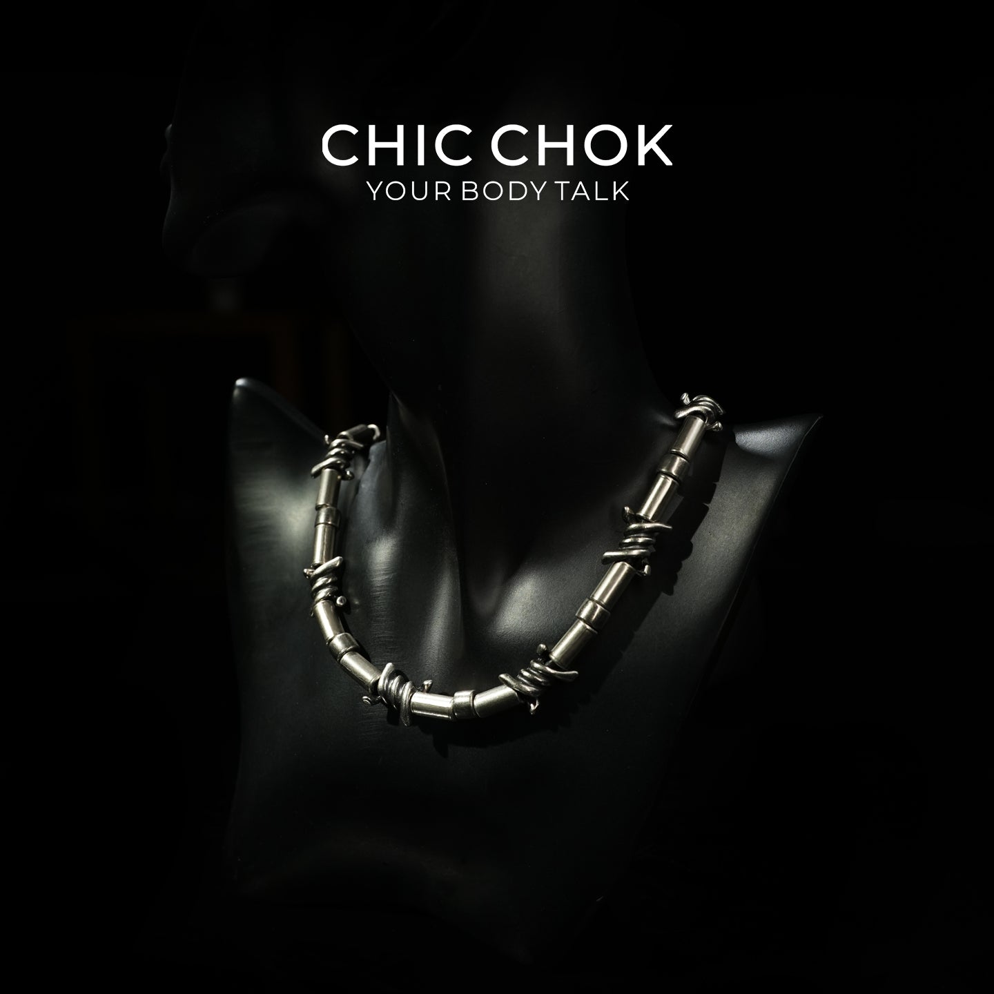 CHICCHOK [Barbed Pulse] Industrial Steel Choker