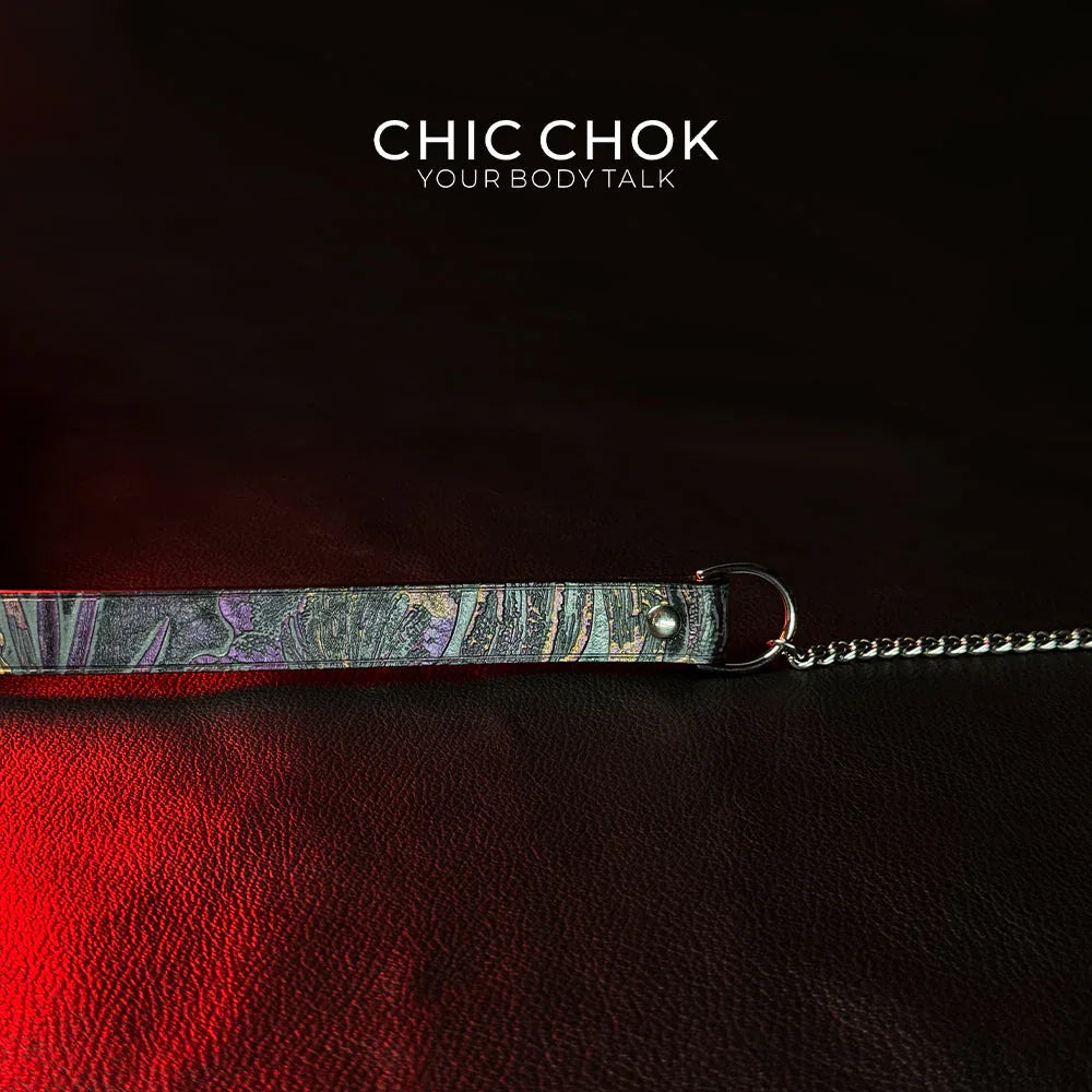 CHICCHOK [Breathless] Pulling Fashion and Fun Choker(Gasping Bloom) - CHICCHOK - Choker