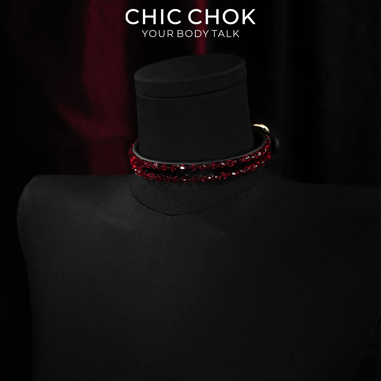 Crimson Bloodstone: Forbidden Choker