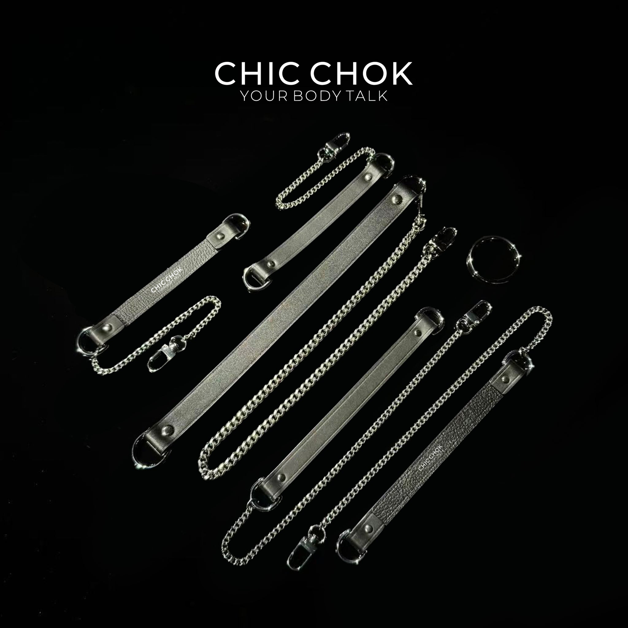 CHICCHOK Breathless Handchain Anklet Set