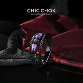 Violet Stillness - CHICCHOK - Bracelet, Crystal Bracelet