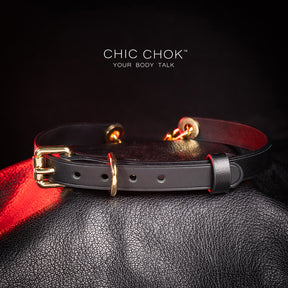 C-shaped necklace, personality and luck, high-quality leather