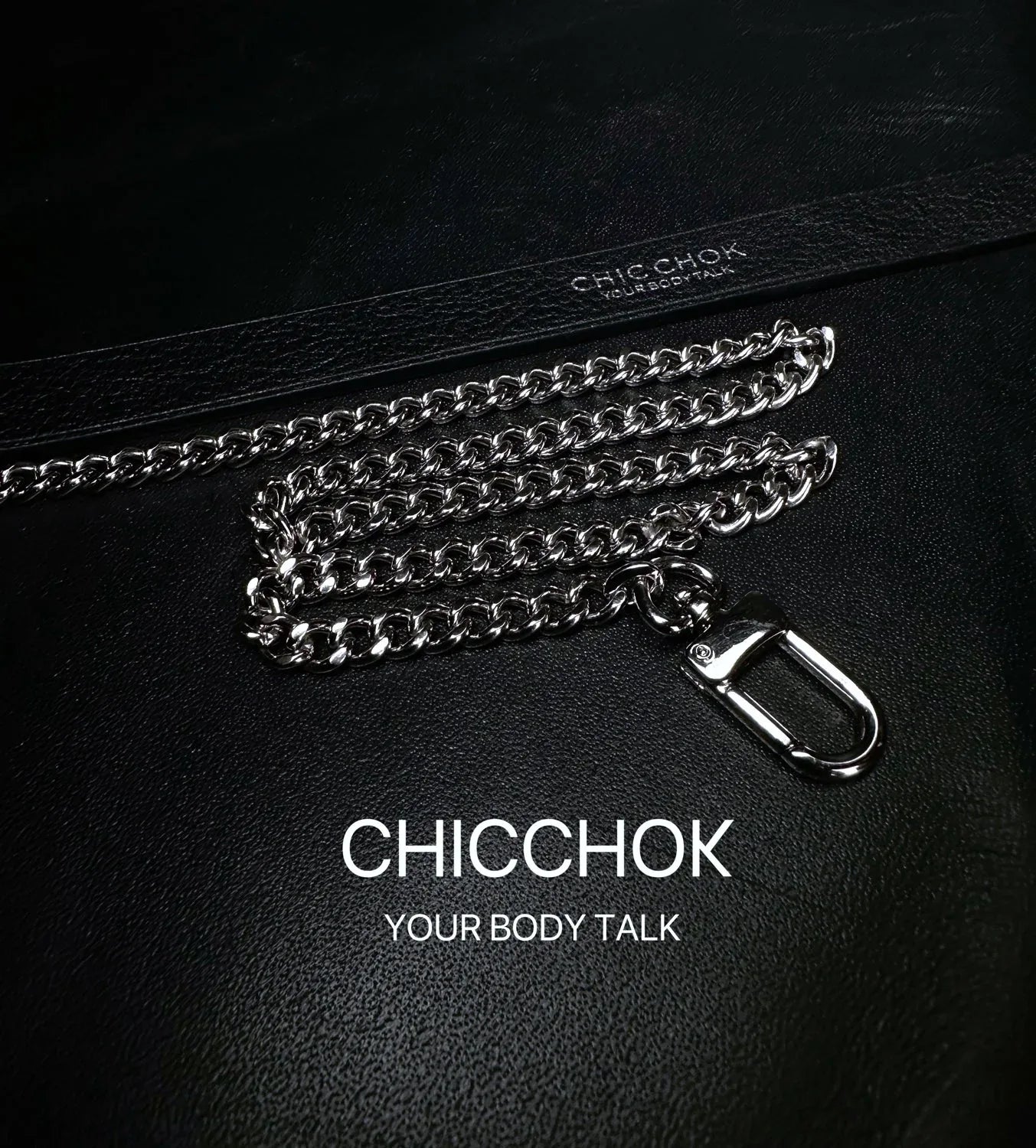 CHICCHOK [Breathless] Pulling Fashion and Fun Choker(Gasping Bloom) - CHICCHOK - Choker