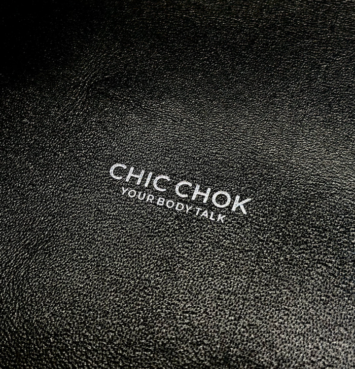 chicchok breathless choker handmade  gold silver red