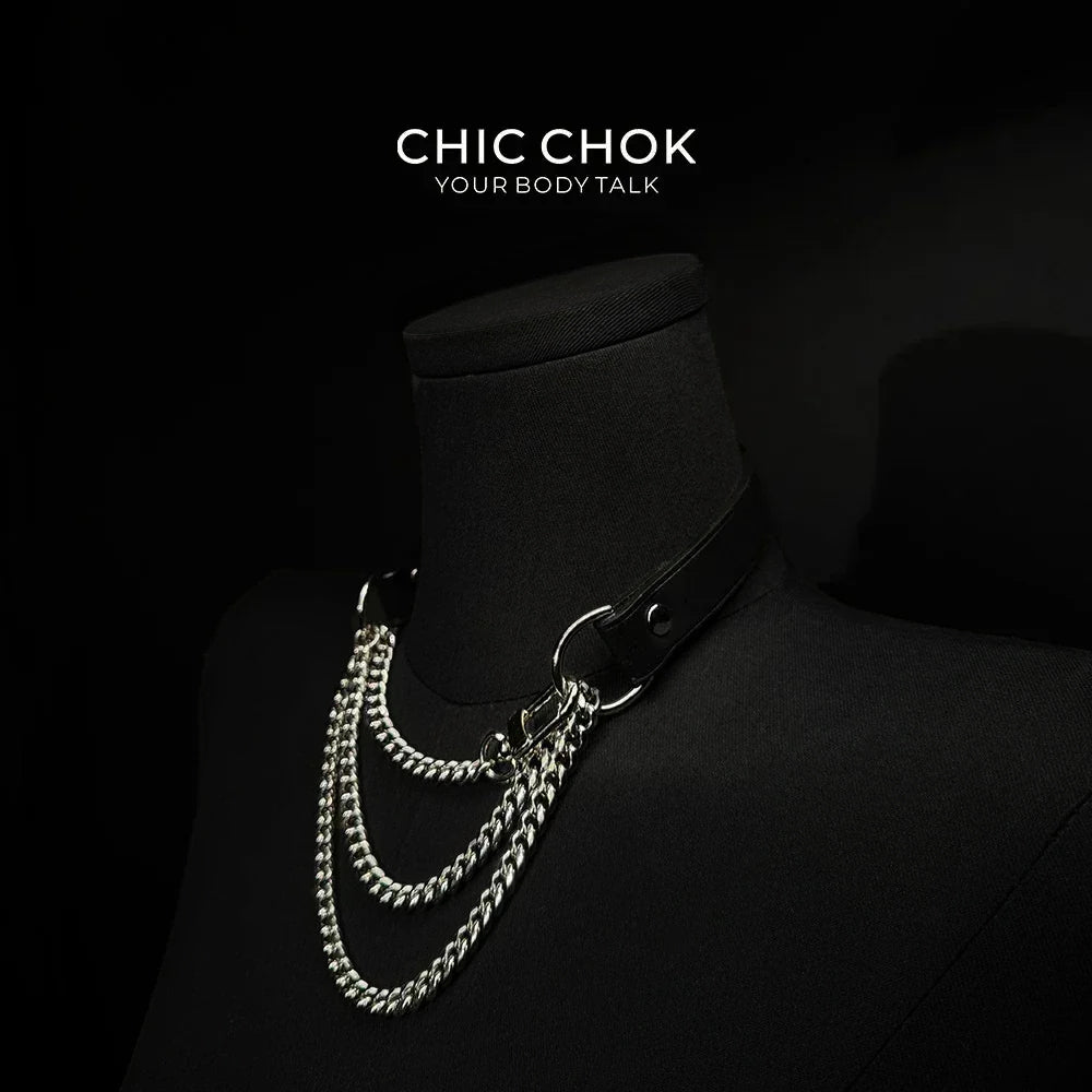 CHICCHOK [Breathless] Pulling Fashion and Fun Choker Ordinary