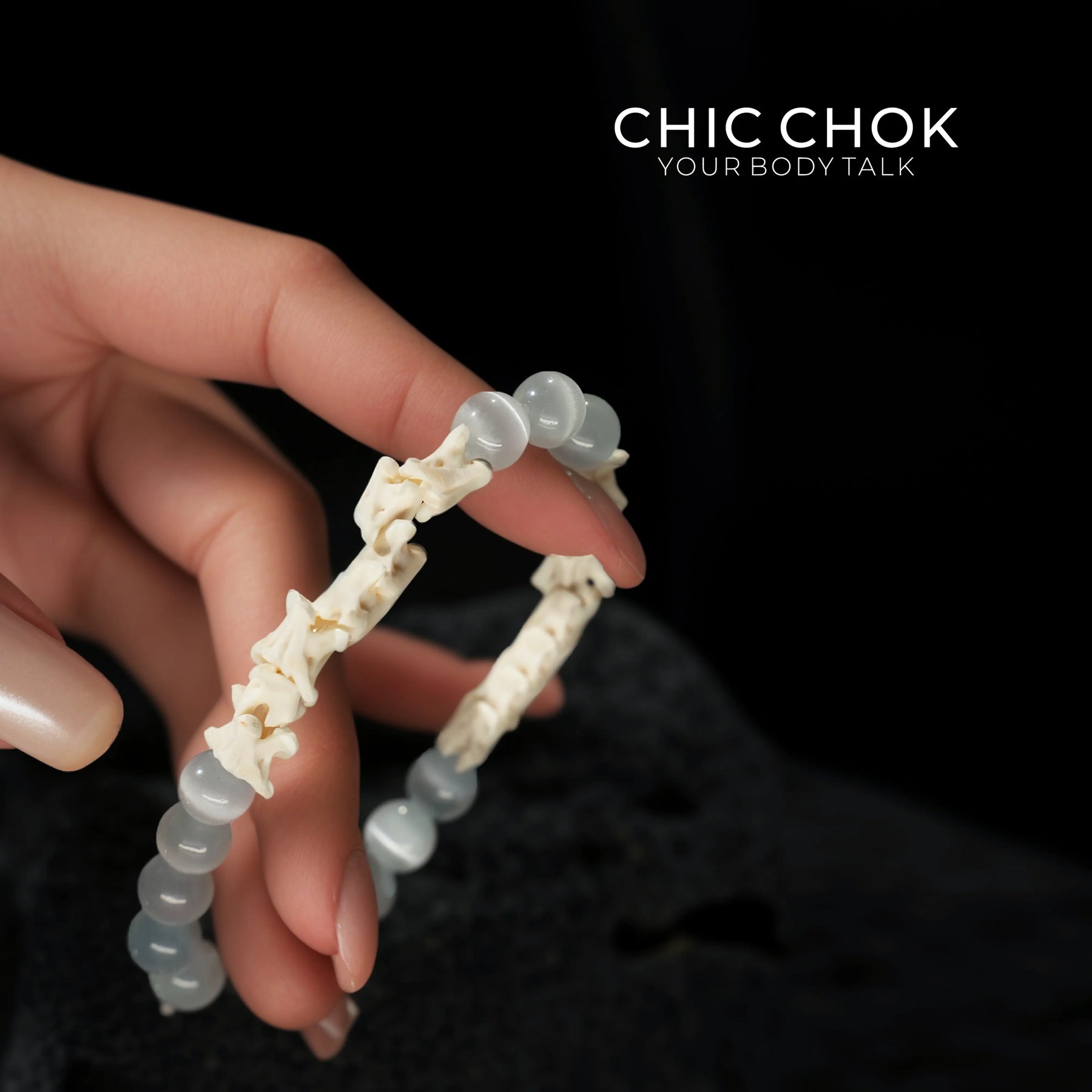 Butterfly Bone Frost Firefly Bracelet