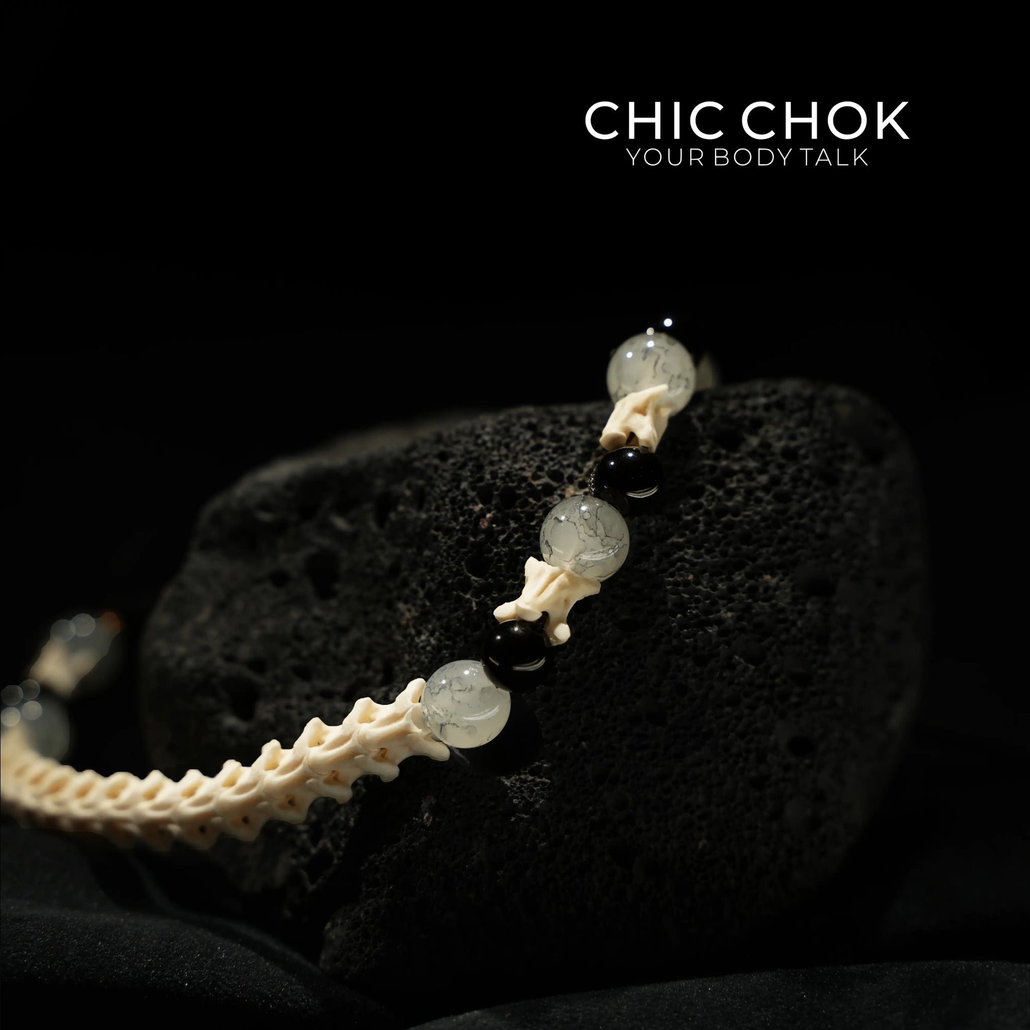 CHIC CHOK | Blue Jade Mystic Hexagram: Oriental Arcane Symbols in the Dark Night