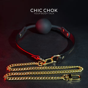 [CHICCHOK] PureSilk Silicone Gag – Gentle Bondage, Elegant Desire